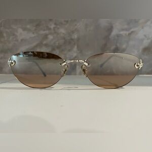 Brighton Silver and Brown Sunglasses